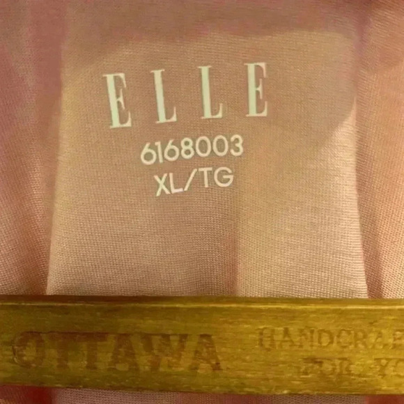 Elle Women's XL Pink T-Shirt Recycled Gym Yoga Summer Walk Workout Plus Size - Picture 5 of 6